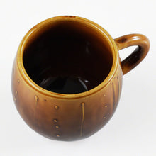 將圖片載入圖庫檢視器 Asayu Japan Ceramic Coffee Pour Over Maker Set in Caramel, Slow Brewing Paper Filter Holder Dripper with 3 Holes for Coffee and Tea
