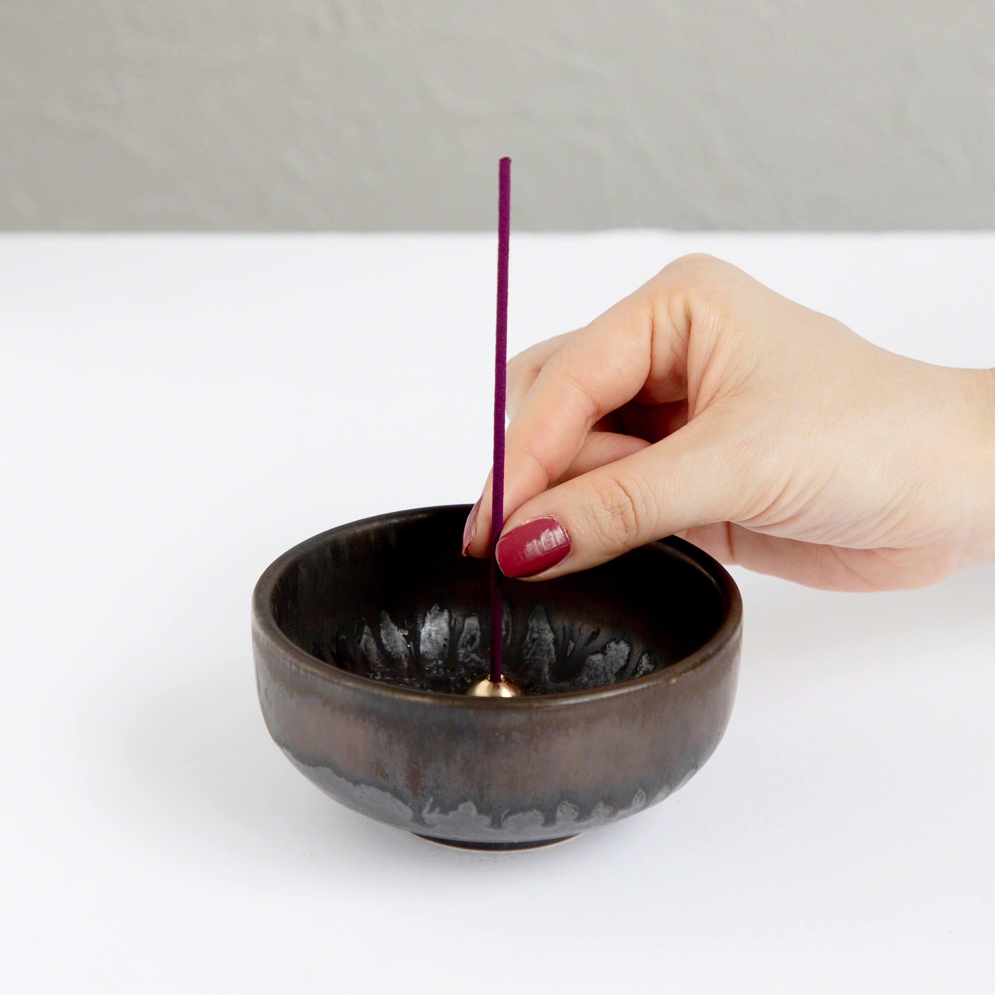 Asayu Japan Low Smoke Incense Sticks 40g Floral Scent Set [ Jasmine and Rose ] Made in Japan