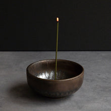 Charger l&#39;image dans la galerie, Lotus incense stick burning in an incense holder

