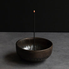 Load image into Gallery viewer, Japanese Zen Garden incense stick burning in an incense holder
