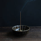 [ Free Shipping all over the US ]  100% Made in Japan Traditional Incense Gift Set  [ Forest Set (Hinoki Cypress & Cedar Wood)  + Green Lotus Incense Holder ]|| Japanese Incense Sticks || Incense holder and burner stand || Incense for Yoga and Meditation
