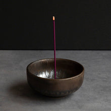Load image into Gallery viewer, Cherry blossom incense stick burning in an incense holder
