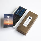 Asayu Japan Low Smoke Incense Sticks 40g Zen Scent Set [ Japanese Garden & Wagiku Chrysanthemum ] Made in Japan