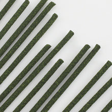Cargar imagen en el visor de la galería, Close-up of Matcha Green Tea Low Smoke Incense Sticks by Asayu Japan
