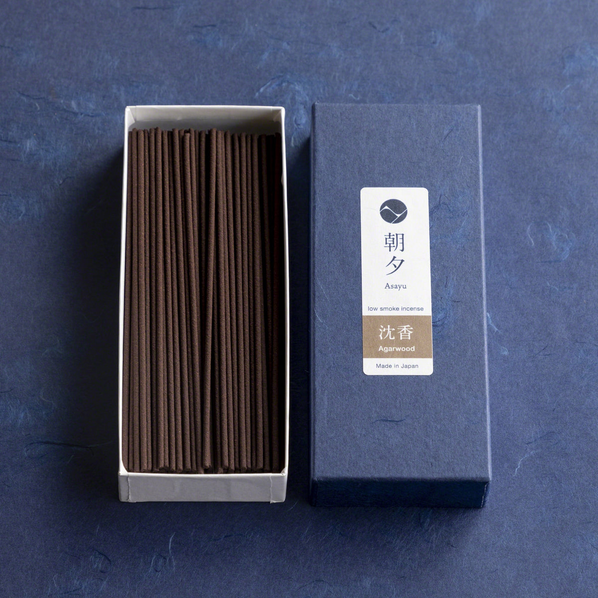 100% Natural Agarwood Low Smoke Incense Sticks by Asayu Japan