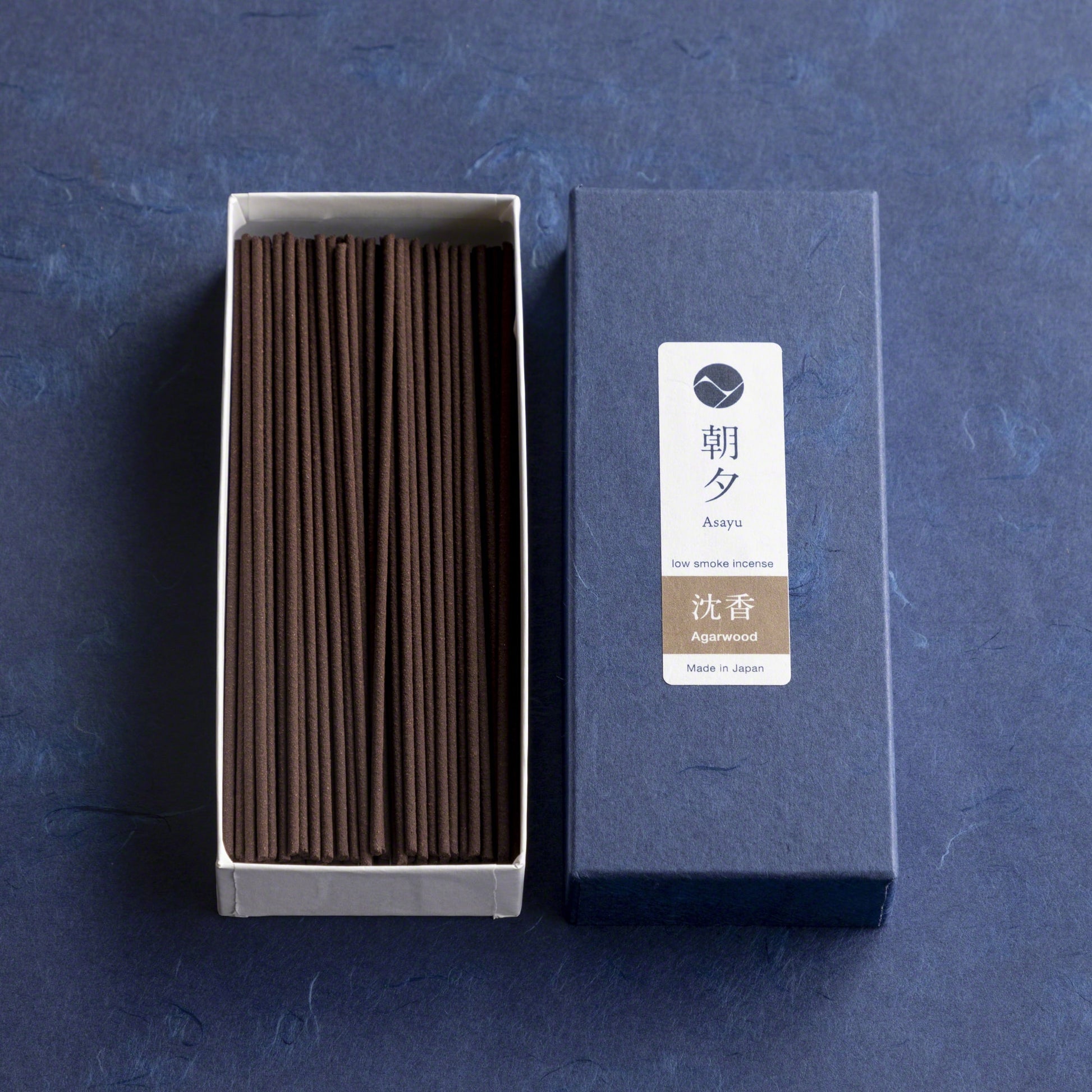 100% Natural Agarwood Low Smoke Incense Sticks by Asayu Japan