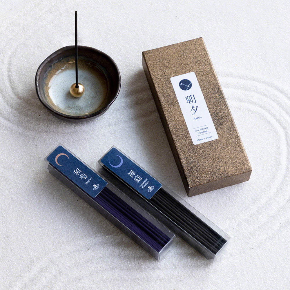 Asayu Japan Small Mini Zen Incense Holder Stand stick cone ceramic porcelain handcraft adjustable angle detachable home decor round hole simple elegant yoga relax meditation minimalist