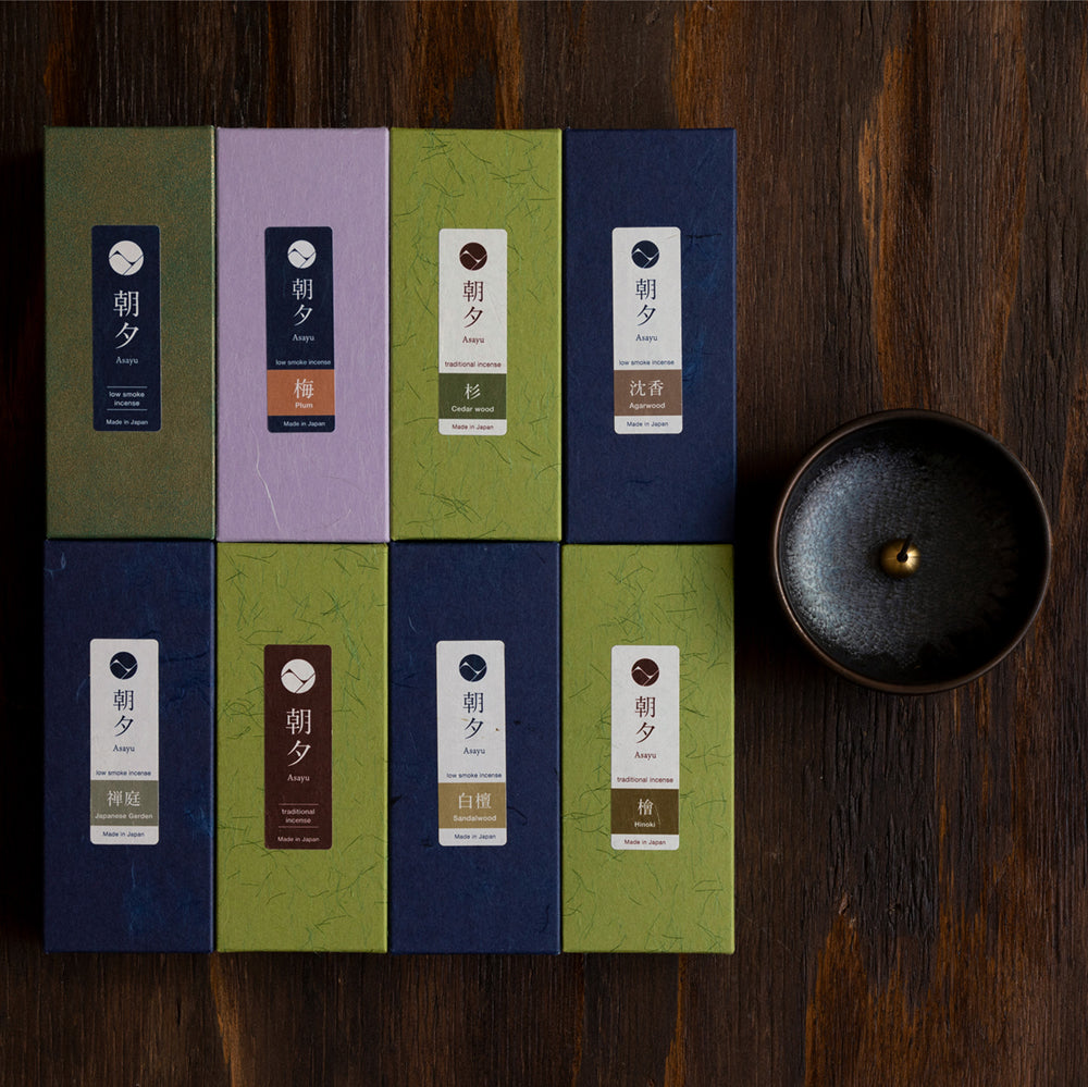 100% Made in Japan low smoke incense stick subscription