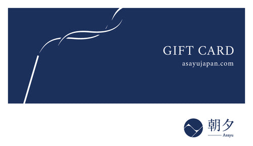 Asayu Giftcard in minimalistic style