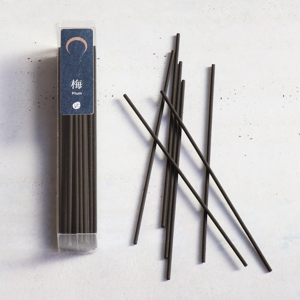 Asayu Japan Low Smoke Incense Sticks 40g Nature Scent Set