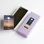 Asayu Japan Jasmine Low Smoke Incense Sticks box with mini catalogue
