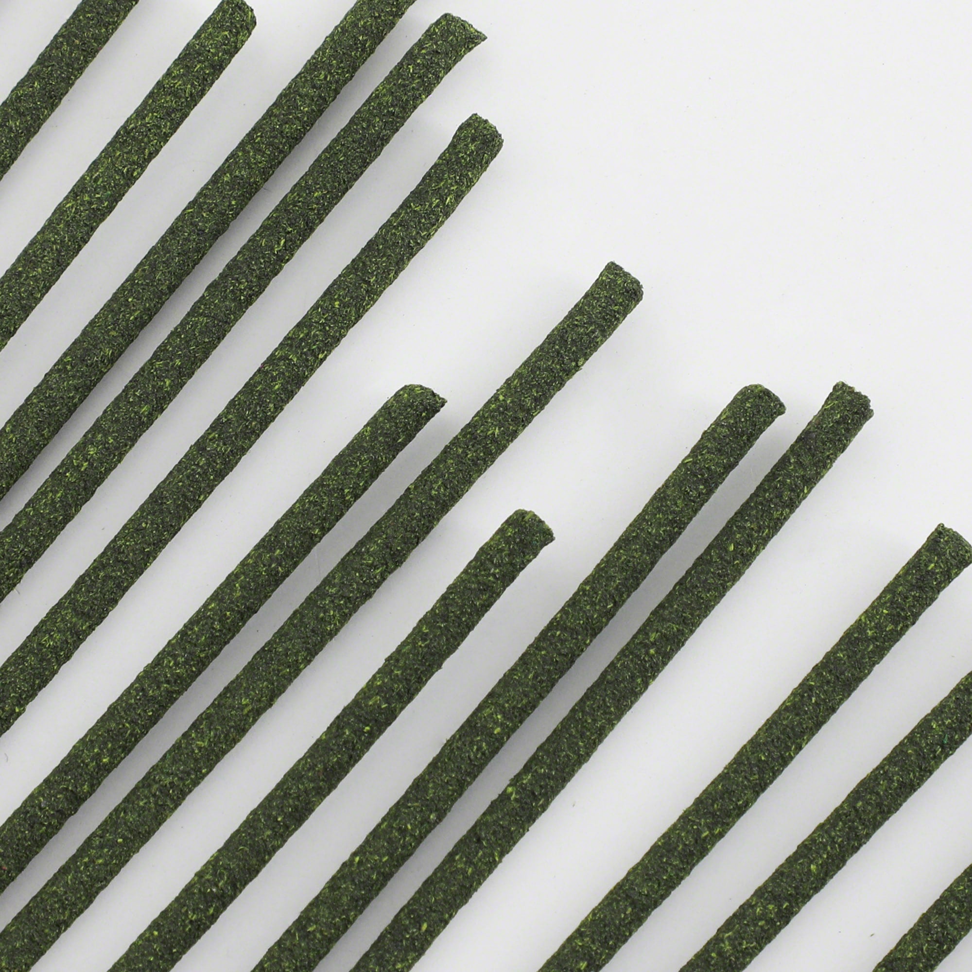 Close-up of Matcha Green Tea Low Smoke Incense Sticks by Asayu Japan