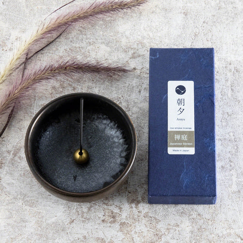 [ Free Shipping all over the US ]  100% Made in Japan Low Smoke Incense Gift Set  [ Japanese Zen Garden Blend Incense Sticks  + Zen Incense Holder ] || Our low smoke incense set is manufactured in Awaji island, Japan's leading area in incense making with natural materials. Perfect for Yoga and Meditation.