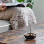 Small Mini Traditional Japan Incense Holder Stand stick cone ceramic porcelain handcraft adjustable angle detachable home decor round hole simple elegant yoga relax meditation minimalist