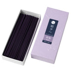 Wagiku Japanese Chrysanthemum Low Smoke Incense Sticks by Asayu Japan in an open box